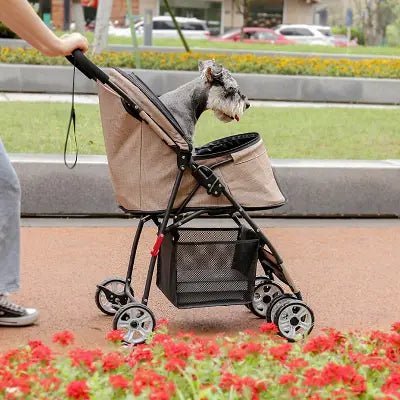 Poussette pour Chien - PetStroller™ - Beige - Le Bazar de Mélichien