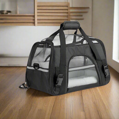 Sac de Transport pour Chien - DogCarrierBag™ - Noir - Le Bazar de Mélichien