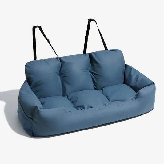 SIEGE AUTO POUR CHIEN - CarrierTravelDog™ - Bleu - Le Bazar de Mélichien