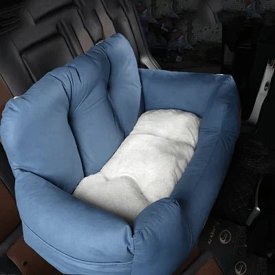 SIEGE AUTO POUR CHIEN - CarrierTravelDog™ - Bleu - Le Bazar de Mélichien
